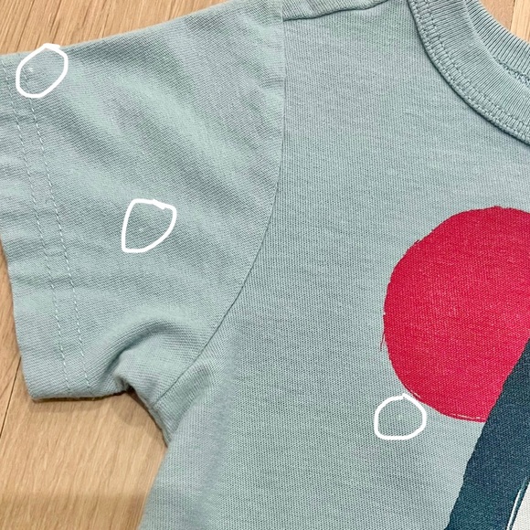 Tea Collection Baby Toddler Boys Mount Fuji Graphic Short Sleeve Tee Shirt - Picture 6 of 12